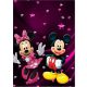 Mickey és Minnie 2 30x40 cm 5D kör alakú gyémántszemes kirakó