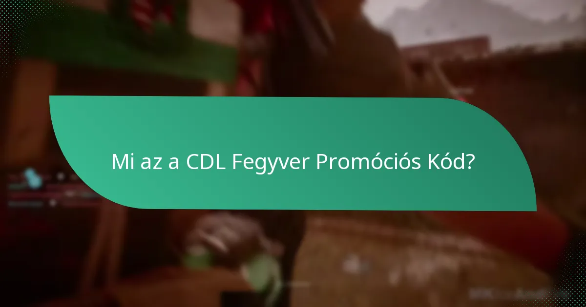 Milyen fegyverkinézetek érhetők el a CDL Promóciós Kódokon keresztül?